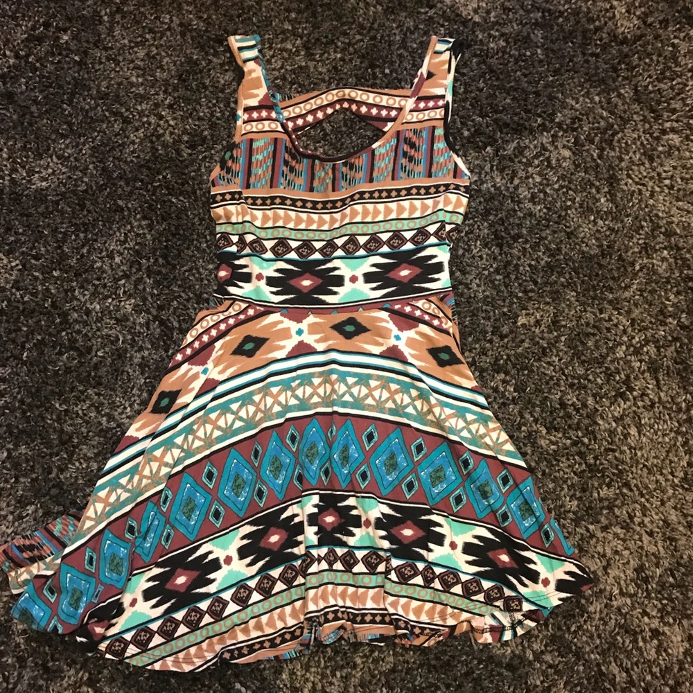 Tribal Flare Dress